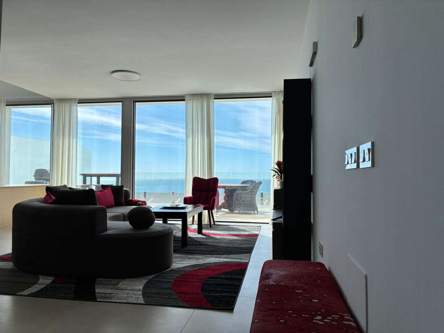 Magnificent Luxury Duplex Penthouse for sale with sea views in Retamar area ( El Higueron ) Benalmadena