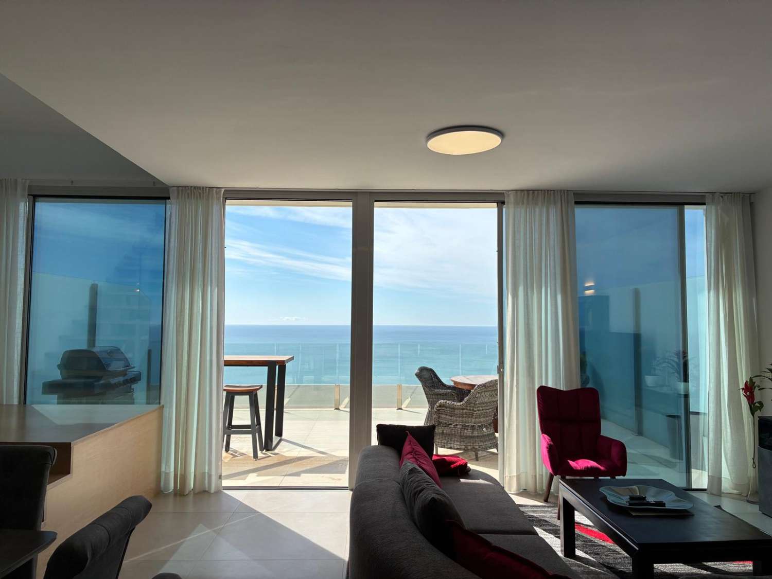 Magnificent Luxury Duplex Penthouse for sale with sea views in Retamar area ( El Higueron ) Benalmadena