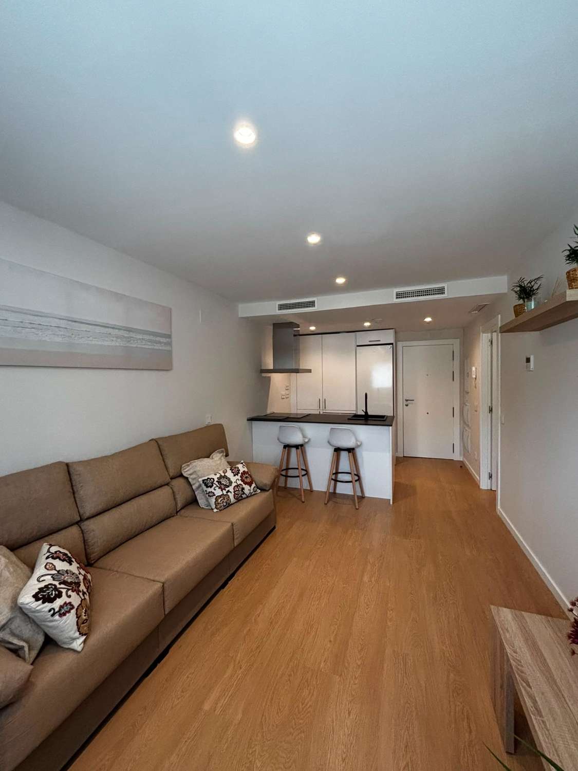 Media Temporada . Se alquila desde 1.2.27  hasta  11 meses bonito apartamento en zona Las Lagunas  (Mijas)