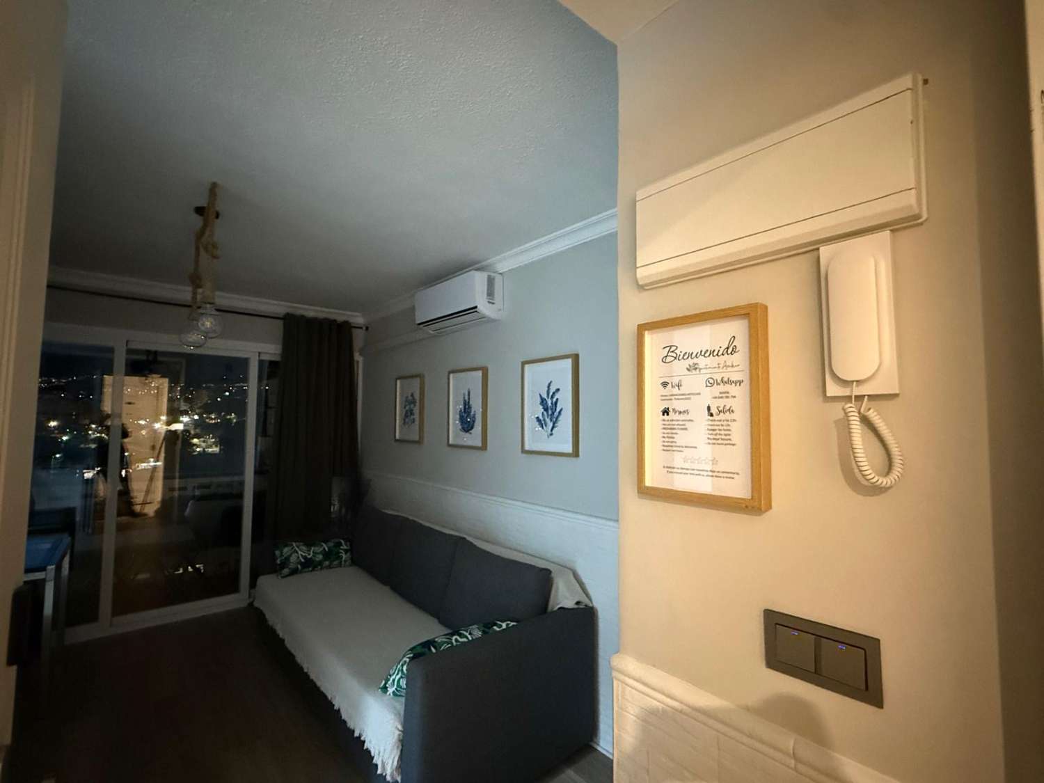 Media Temporada SE ALQUILA DESDE  2.11.26-31.5.27 BONITO APARTAMENTO CON VISTAS LATERALES AL MAR EN BENALMADENA