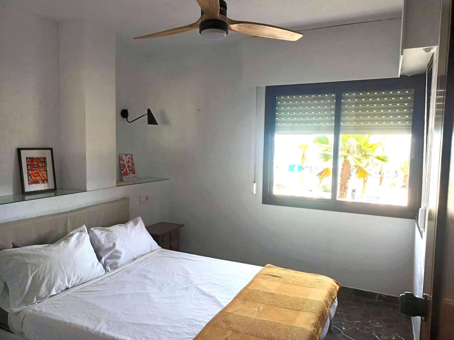 Long season Nice apartment for rent with sea views on 1st line beach Los Boliches (Fuengirola )