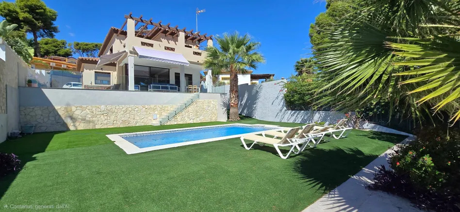 Media Temporada . Se alquila  desde  1.11.26 -30.4.27 magnifica Villa en zona el Pinar - Palacio de Congresos (Torremolinos )