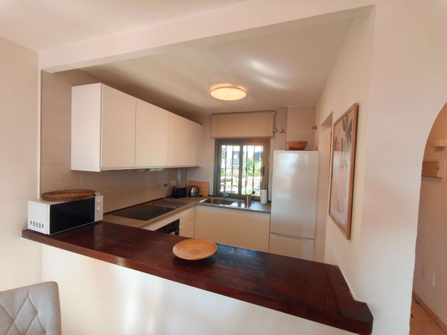 Larga temporada . Se alquila magnifico apartamento con vistas al mar en Riviera del  Sol (Mijas)